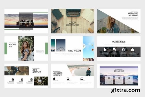 Arigo Fashion Google Slides Template