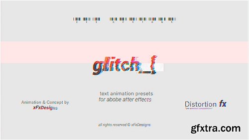 Videohive Project-x Glitch Text Maker 20569677