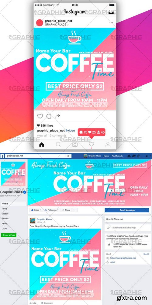 COFFEE TIME &ndash; SOCIAL MEDIA VIDEO TEMPLATE