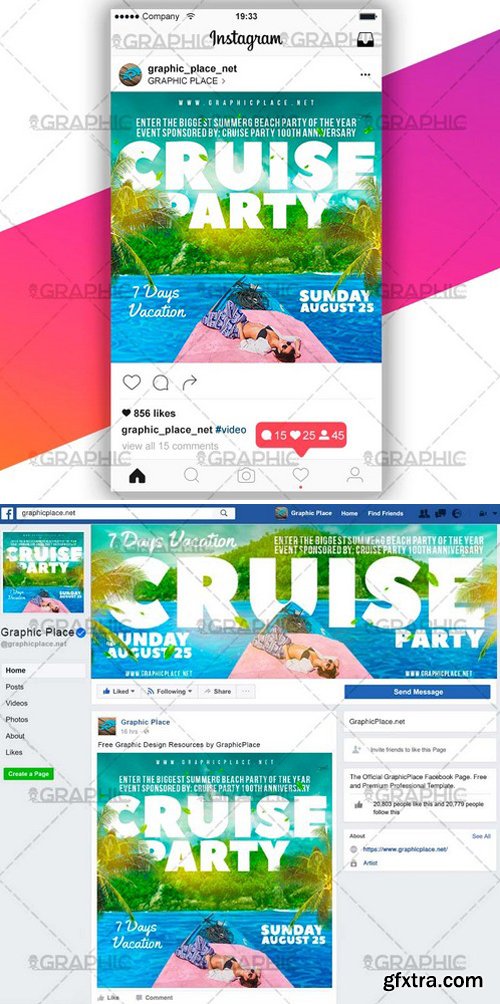 CRUISE PARTY &ndash; SOCIAL MEDIA VIDEO TEMPLATE