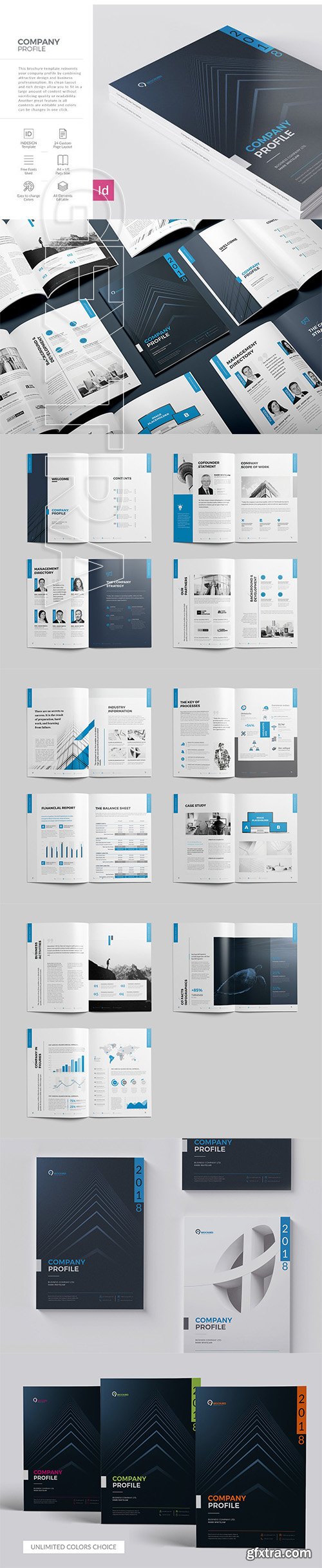 CreativeMarket - Company Profile 24 Pages 2827560