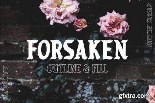 CreativeMarket Forsaken Font 2732177