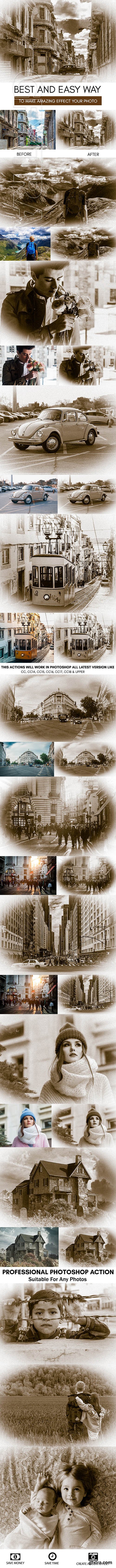 GraphicRiver - Old Photo Effect Photoshop Action 22432965