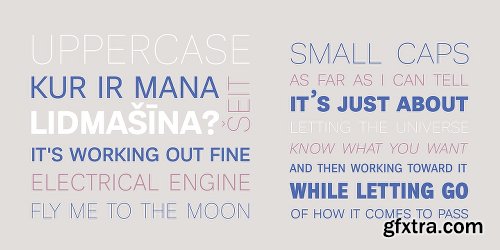 Ida Font Family - 18 Fonts