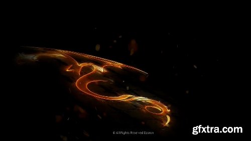 Videohive Flames 3D Logo 22134540