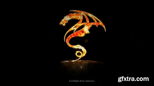 Videohive Flames 3D Logo 22134540