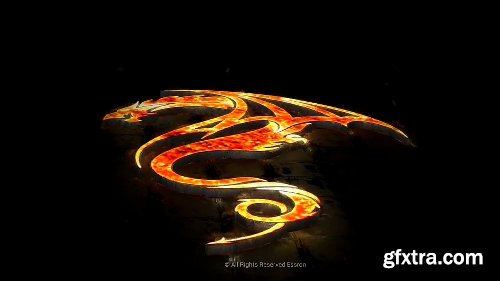 Videohive Flames 3D Logo 22134540