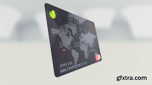 Videohive Element 3D Credit Card 11660674