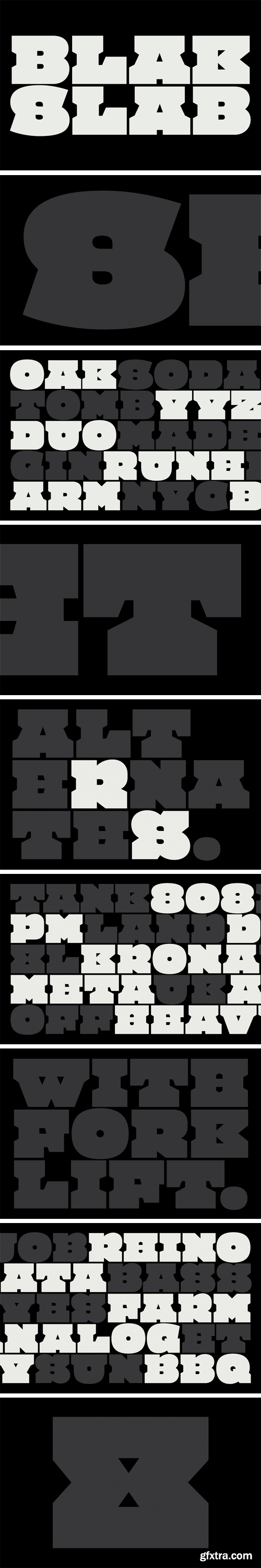 Blak Slab Font