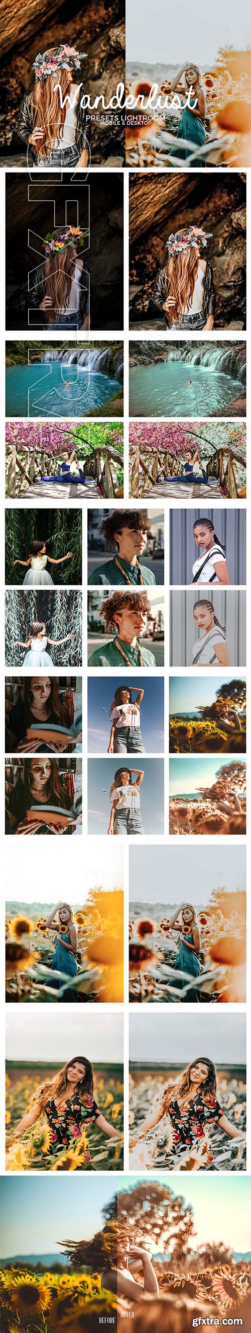 CreativeMarket - Wanderlust Blogger Presets 2837946