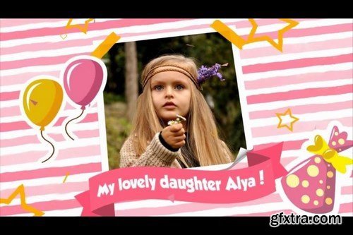 Kids Birthday After Effects Templates