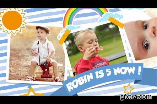 Kids Birthday After Effects Templates