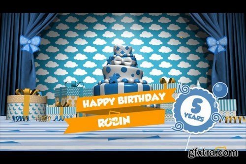 Kids Birthday After Effects Templates