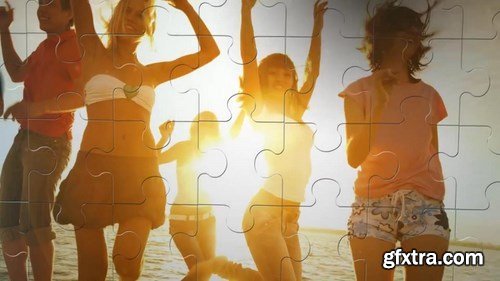 Jigsaw Puzzle Show After Effects Templates