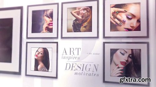 Videohive Elegant Photo Gallery On The Wall 10447020