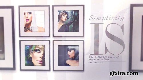 Videohive Elegant Photo Gallery On The Wall 10447020