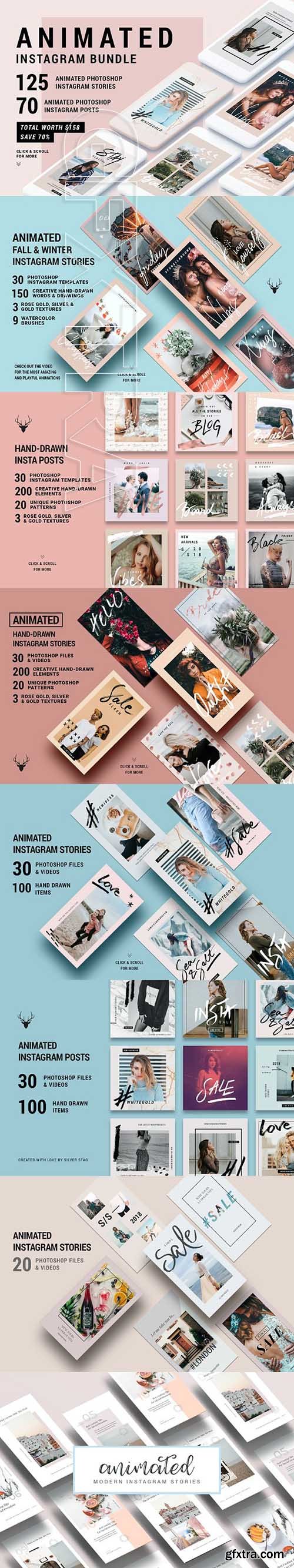 CreativeMarket - Ultimate ANIMATED Instagram 2905320