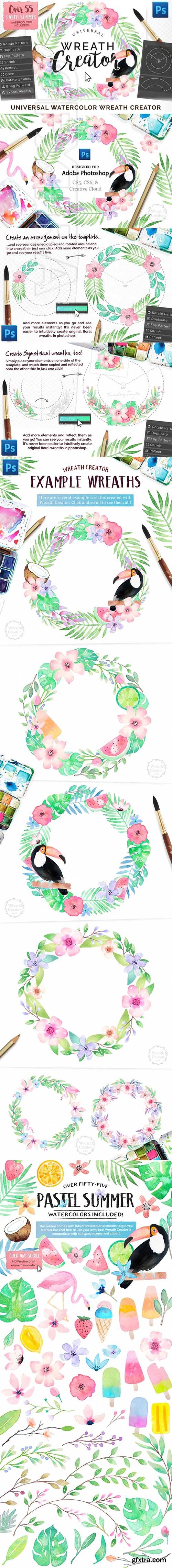 CreativeMarket - Universal Wreath Creator Pro 2805021