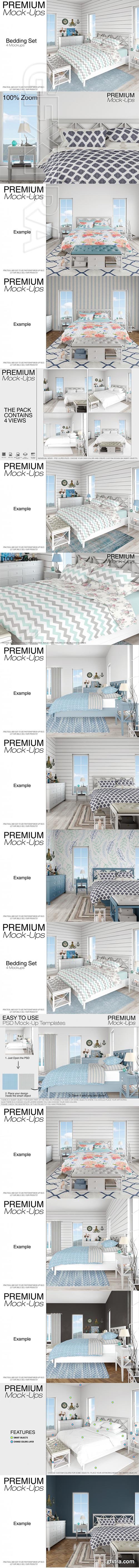 Bedding Mockup Set