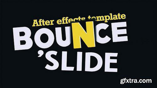 Videohive Fresh Animated Titles - Bounce n' Slide 10513014