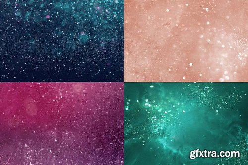 CreativeMarket Stardust Universe Background Kit 2895428