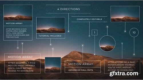 Advanced 4K Call Out Titles 2 - After Effects 106151