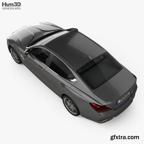 Genesis G70 2018 3D Model