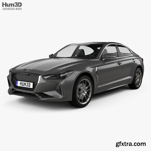 Genesis G70 2018 3D Model