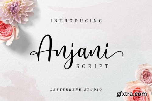 Anjani Script Modern Calligraphy