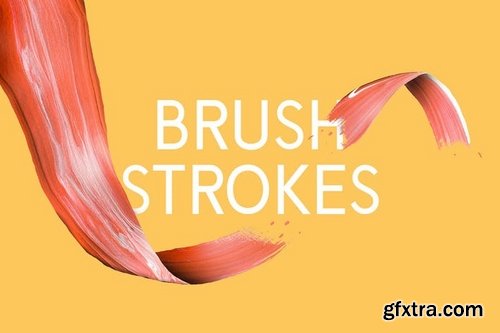 10 Artsy Paint Brush Strokes