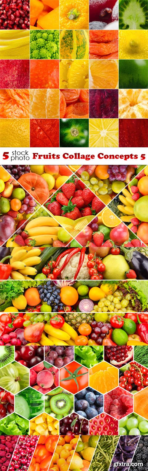 Photos - Fruits Collage Concepts 5