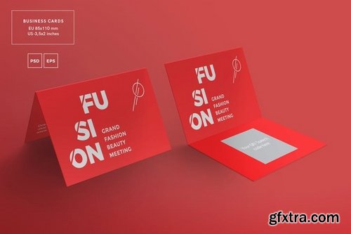 Fashion Meeting Business Card Template