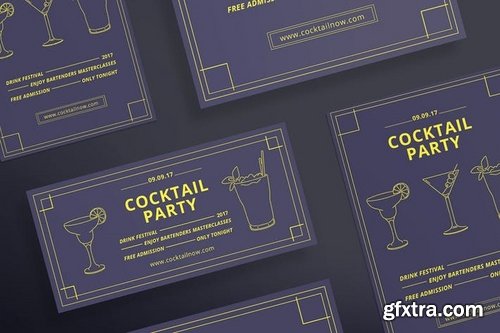 Cocktail Party Flyer Template