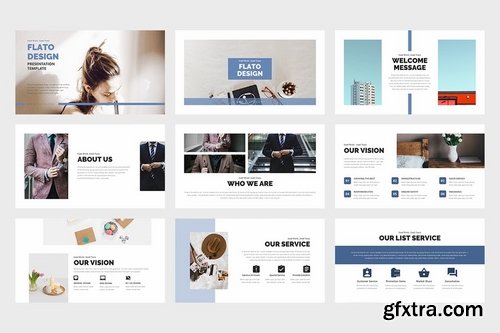 Flato  Creative Business Keynote Template