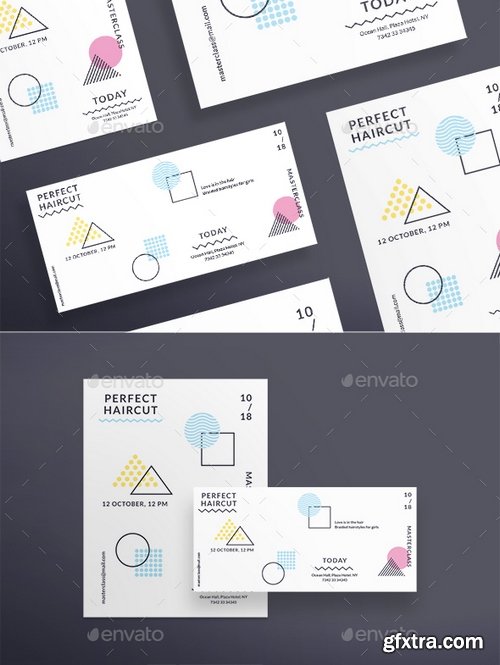 Graphicriver - Perfect Haircut Flyers 20464895