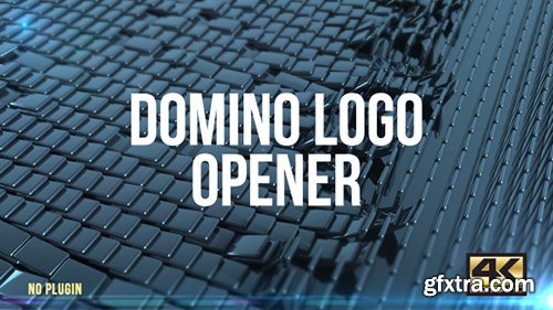 Videohive Domino Logo Opener 15618105