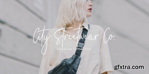 City Streetwear Font Family - 9 Fonts