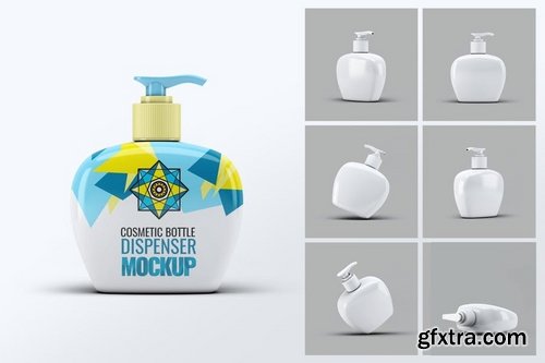 Dispenser Bottles Mock-Up Bundle