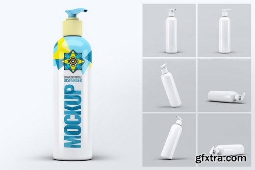 Dispenser Bottles Mock-Up Bundle