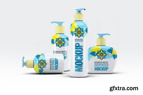 Dispenser Bottles Mock-Up Bundle