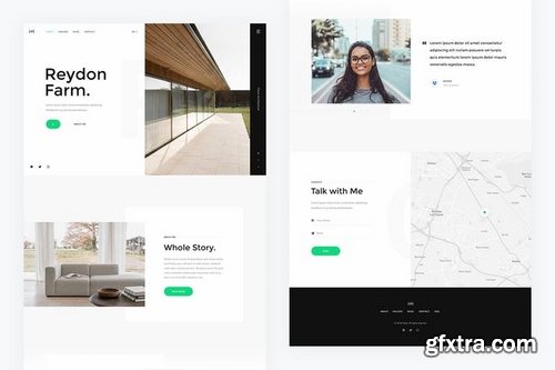 Photy — Photography Landing Page PSD Template