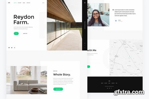 Photy — Photography Landing Page PSD Template