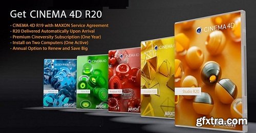 Maxon Cinema 4D R20.026 Multilanguage Win x64 (Updated)