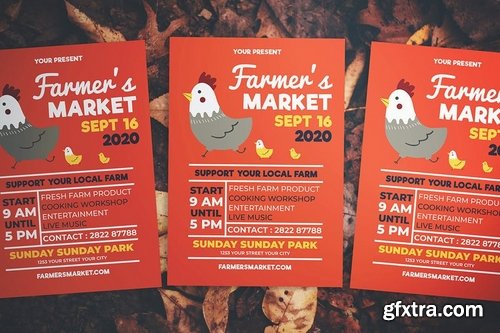 Simple Farmers Market Flyer