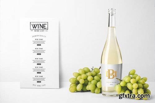 Wine Bottles Mockup Vol 2