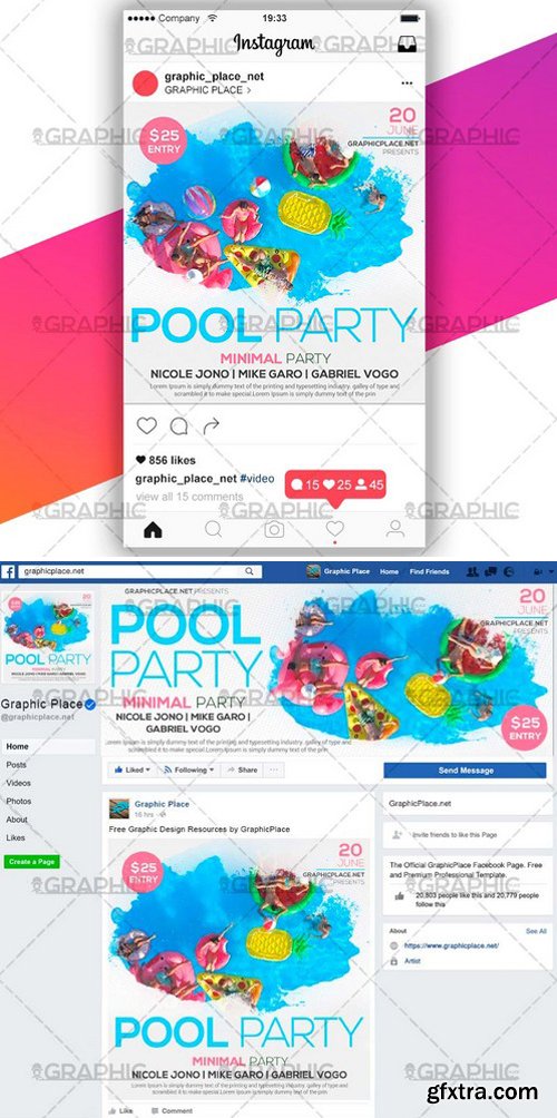 POOL PARTY &ndash; SOCIAL MEDIA VIDEO TEMPLATE