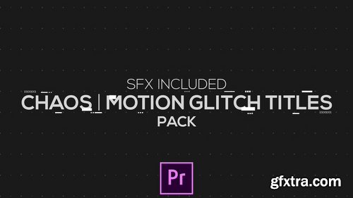 Videohive Chaos | Motion Glitch Titles 19406508