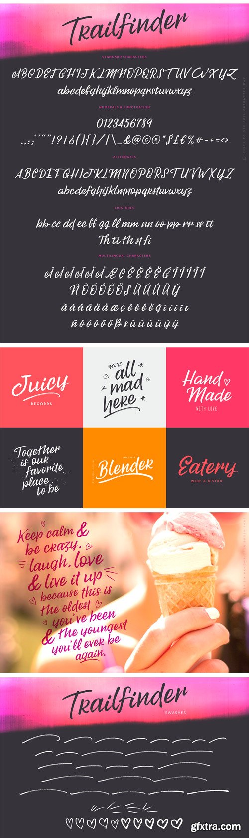 CM - Trailfinder | A Brush Script Font 2677197