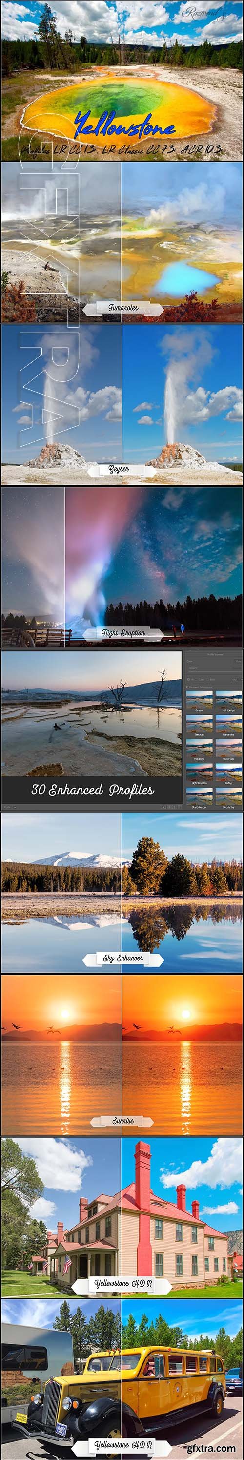 CreativeMarket - Yellowstone Profiles LR 7.3 ACR 10.3 2912460