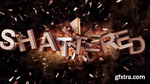 Videohive Dark Matter - Cinematic Colliding Titles 6845878